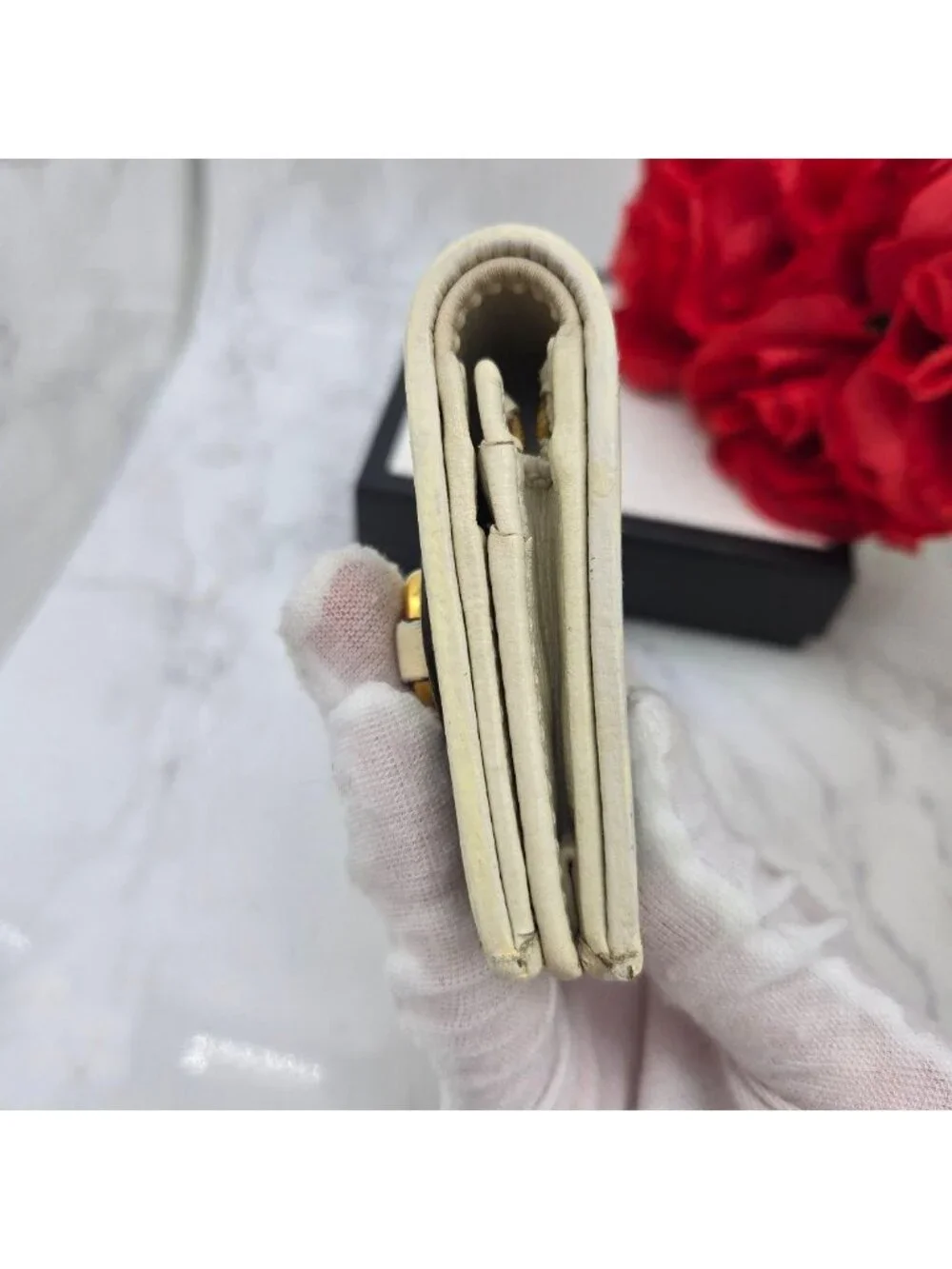 Gucci Fold Wallet Horsebit GG - Picture 8 of 15